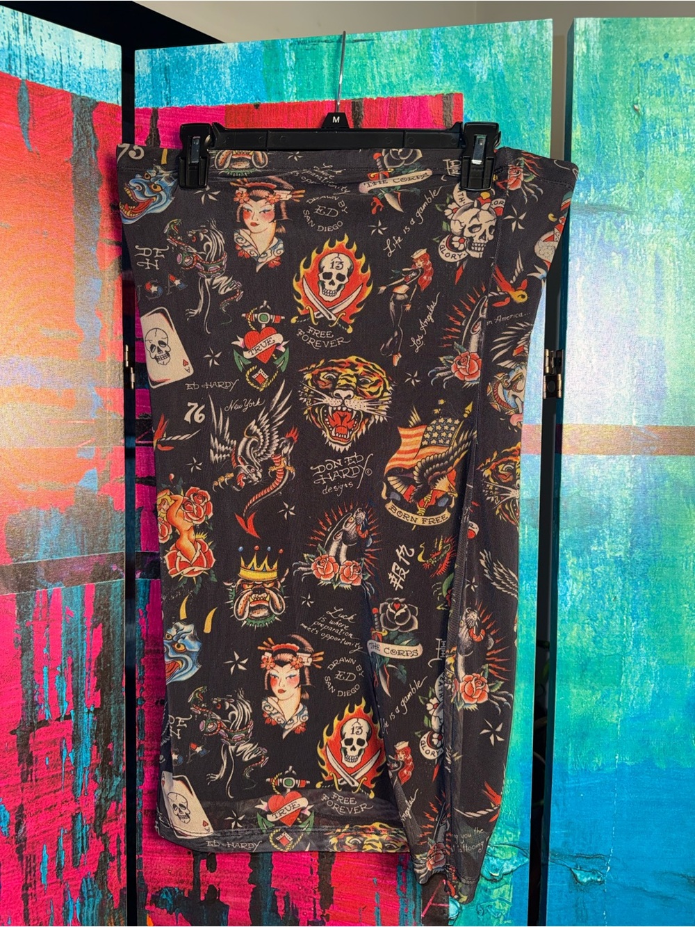 Ed Hardy tube top dress
